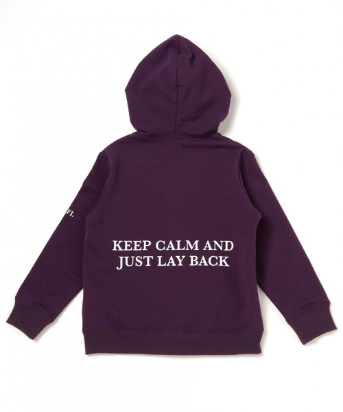 BAYFLOW（ベイフロー）の「[KIDS]ウラケジップパーカ（パーカー・キッズ・パープル/ブラウン・MEDIUM/XX-LARGE/LARGE/X-LARGE）」の21枚目の写真