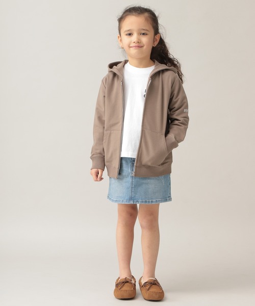 BAYFLOW（ベイフロー）の「[KIDS]ウラケジップパーカ（パーカー・キッズ・パープル/ブラウン・MEDIUM/XX-LARGE/LARGE/X-LARGE）」の3枚目の写真