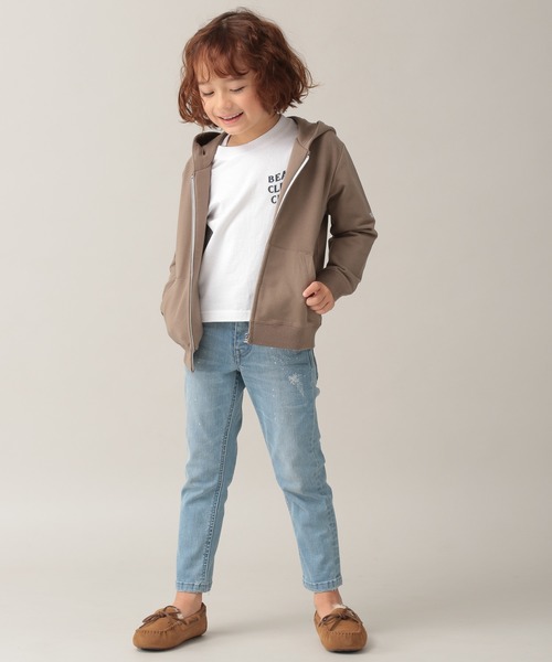 BAYFLOW（ベイフロー）の「[KIDS]ウラケジップパーカ（パーカー・キッズ・パープル/ブラウン・MEDIUM/XX-LARGE/LARGE/X-LARGE）」の6枚目の写真