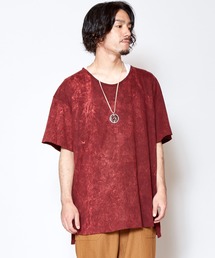 【チャイハネ】yul アシッドウォッシュメンズTシャツ