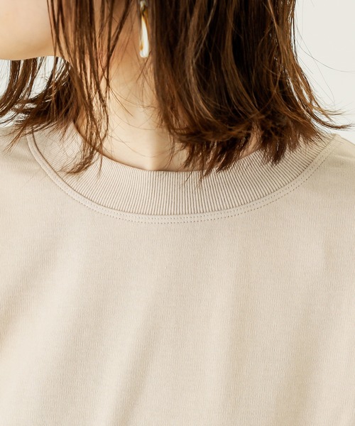 natural couture(ナチュラルクチュール)の「バックジップぽわん袖プルオーバー(スウェット・レディース・ベージュ/アイボリー/ミント/スミクロ・FREE)」の19枚目の写真