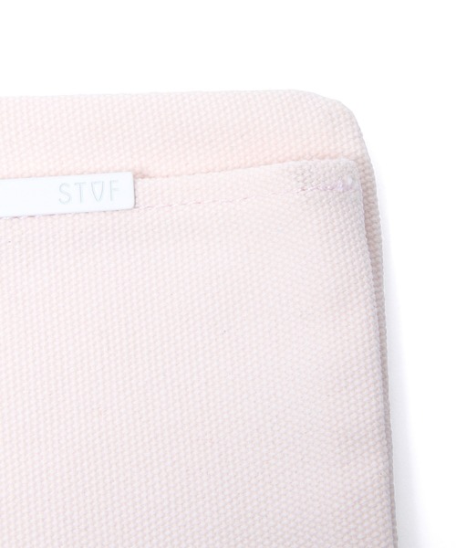 ROPE'（ロペ）の「【STUF】キャンバスクラッチバッグ（クラッチバッグ・レディース・グレー/グリーン/ピンク・FREE）」の8枚目の写真