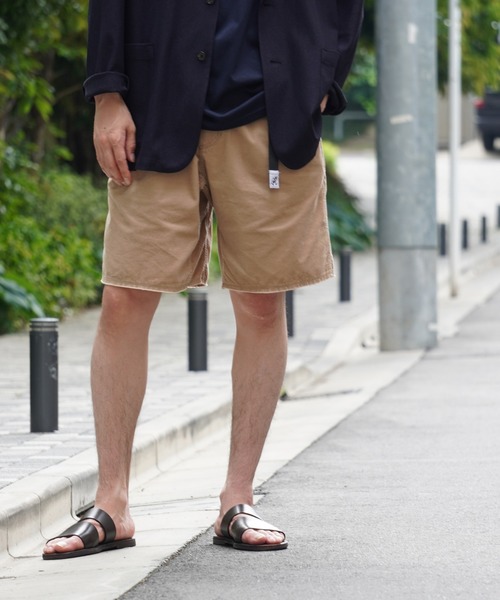 Gramicci(グラミチ)の「【GRAMICCI for ADAM ET ROPE'】 コーデュロイショーツ(その他パンツ・メンズ・チャコールグレー/ベージュ/ブルー・S/M/L/XL)」の8枚目の写真