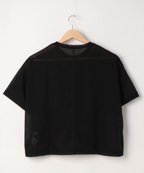 ADAM ET ROPE'（アダムエロペ）の「シアーWIDE-TEE（Tシャツ/カットソー・レディース・ブラック/ベージュ系その他・FREE）」の15枚目の写真