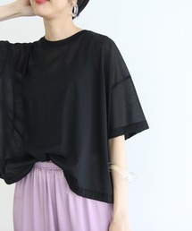 ADAM ET ROPE' | シアーWIDE-TEE(Tシャツ/カットソー)