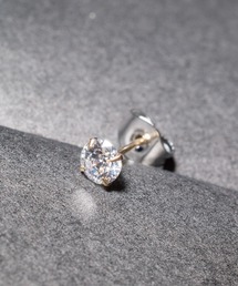 Pledge（プレッジ）の「『Pledge（プレッジ）』K10　Swarovski Crystals　ピアス（ピアス（片耳用））」