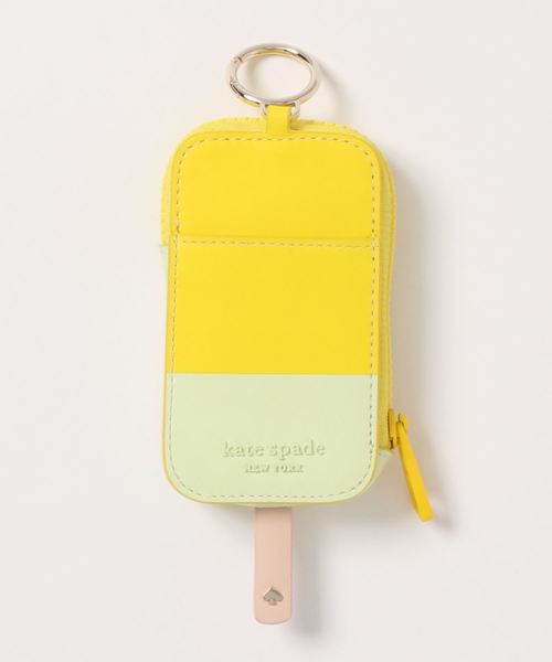 暮らしに便利なアイテム kate 黄色 コインパース ポプシクル yorkピクニック new spade 小物