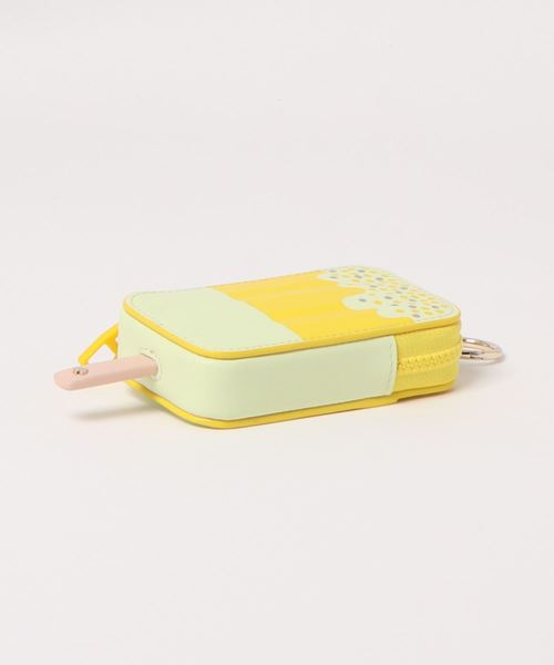 『1年保証』 kate spade new yorkピクニック ポプシクル コインパース 黄色 小物