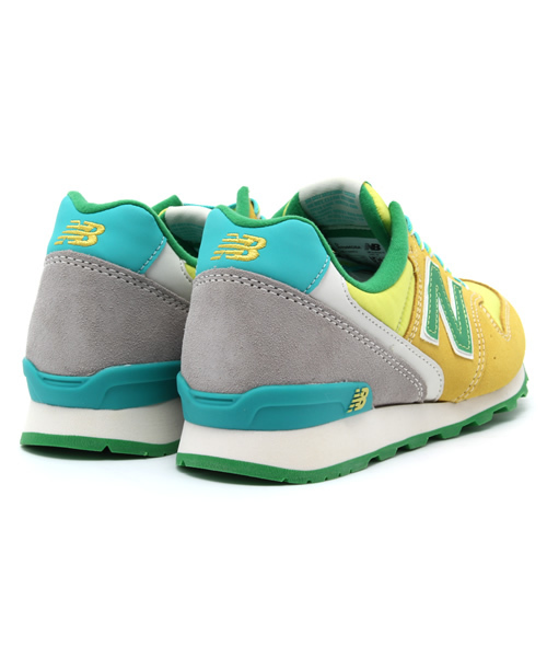 NEW BALANCE(ニューバランス)の「ウィメンズ ニューバランス new balance WR996 DBA DBU DSK(スニーカー・レディース・ピンク/ブルー/イエロー・24cm/22cm/23cm)」の6枚目の写真
