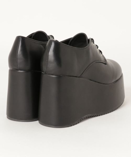 WEGO（ウィゴー）の「WEGO/厚底ボリュームシューズ（その他シューズ・レディース・ブラック/ブラック系その他・MEDIUM/LARGE）」の4枚目の写真