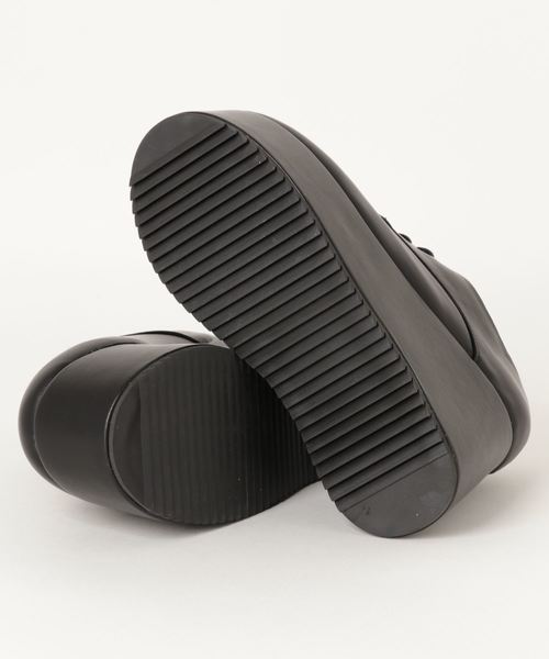 WEGO（ウィゴー）の「WEGO/厚底ボリュームシューズ（その他シューズ・レディース・ブラック/ブラック系その他・MEDIUM/LARGE）」の3枚目の写真