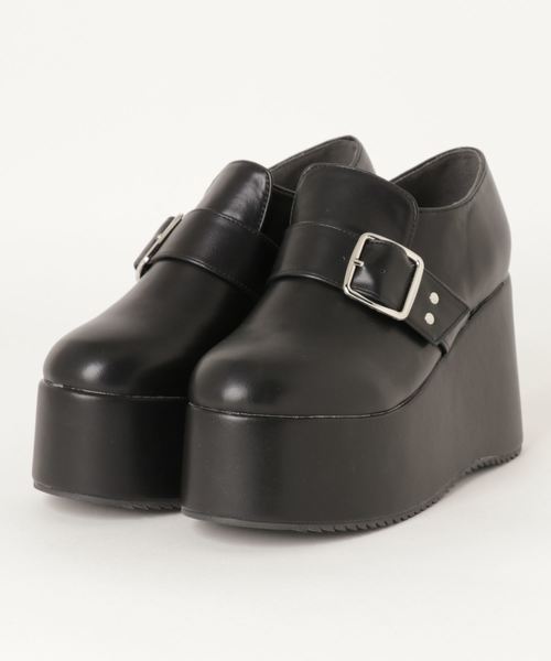 WEGO（ウィゴー）の「WEGO/厚底ボリュームシューズ（その他シューズ・レディース・ブラック/ブラック系その他・MEDIUM/LARGE）」の10枚目の写真