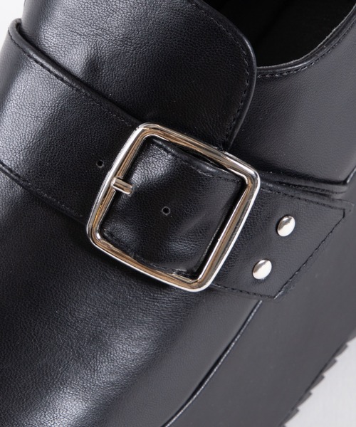 WEGO（ウィゴー）の「WEGO/厚底ボリュームシューズ（その他シューズ・レディース・ブラック/ブラック系その他・MEDIUM/LARGE）」の9枚目の写真