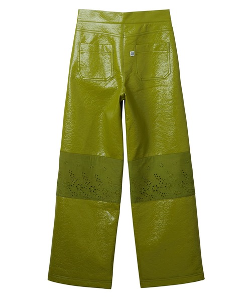 Little sunny bite（リトルサニーバイト）の「Synthetic leather pants（その他パンツ・レディース・ホワイト/グリーン/パープル/ブラック・SMALL/MEDIUM）」の6枚目の写真