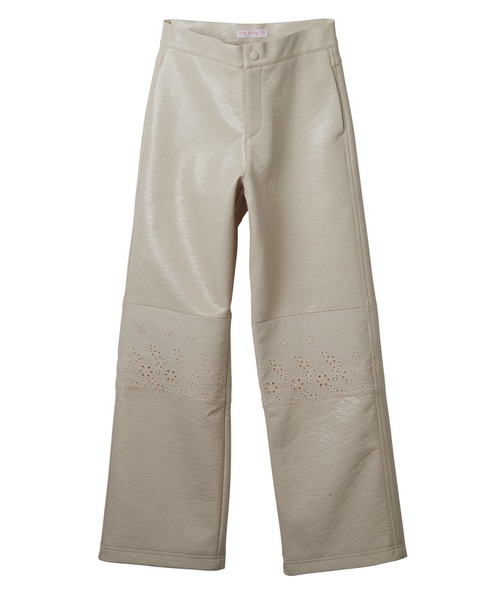 Little sunny bite（リトルサニーバイト）の「Synthetic leather pants（その他パンツ・レディース・ホワイト/グリーン/パープル/ブラック・SMALL/MEDIUM）」の8枚目の写真