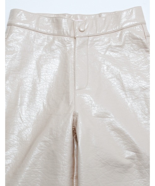 Little sunny bite（リトルサニーバイト）の「Synthetic leather pants（その他パンツ・レディース・ホワイト/グリーン/パープル/ブラック・SMALL/MEDIUM）」の17枚目の写真