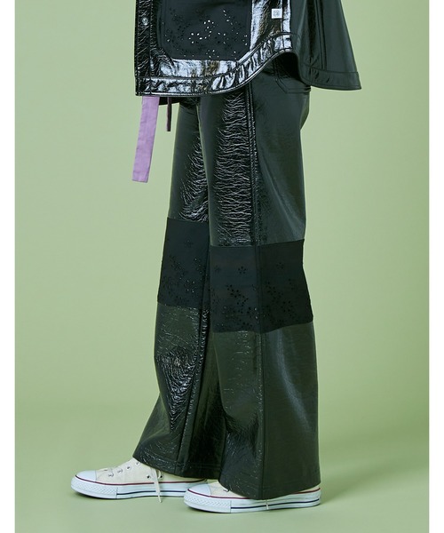 Little sunny bite（リトルサニーバイト）の「Synthetic leather pants（その他パンツ・レディース・ホワイト/グリーン/パープル/ブラック・SMALL/MEDIUM）」の11枚目の写真