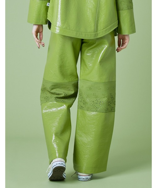 Little sunny bite（リトルサニーバイト）の「Synthetic leather pants（その他パンツ・レディース・ホワイト/グリーン/パープル/ブラック・SMALL/MEDIUM）」の14枚目の写真