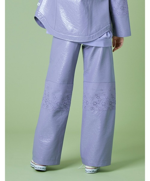 Little sunny bite（リトルサニーバイト）の「Synthetic leather pants（その他パンツ・レディース・ホワイト/グリーン/パープル/ブラック・SMALL/MEDIUM）」の16枚目の写真