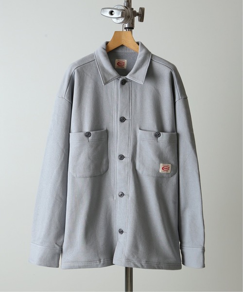 COWDEN(カウデン)の「【COWDEN / カウデン】FLEECE SWEAT CPO / フリーススウェット(ブルゾン・メンズ・キナリ/オレンジ/ブラック/ベージュ/ブルー系その他・LARGE/SMALL/MEDIUM)」の4枚目の写真