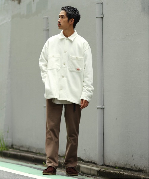 COWDEN(カウデン)の「【COWDEN / カウデン】FLEECE SWEAT CPO / フリーススウェット(ブルゾン・メンズ・キナリ/オレンジ/ブラック/ベージュ/ブルー系その他・LARGE/SMALL/MEDIUM)」の11枚目の写真