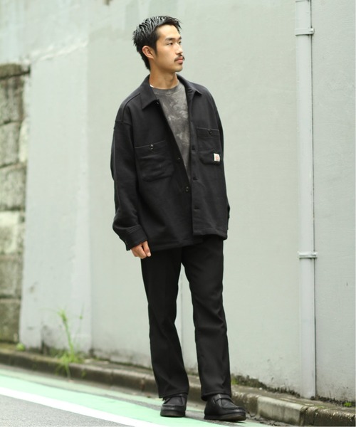 COWDEN(カウデン)の「【COWDEN / カウデン】FLEECE SWEAT CPO / フリーススウェット(ブルゾン・メンズ・キナリ/オレンジ/ブラック/ベージュ/ブルー系その他・LARGE/SMALL/MEDIUM)」の14枚目の写真
