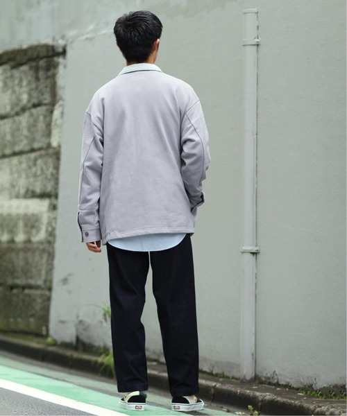 COWDEN(カウデン)の「【COWDEN / カウデン】FLEECE SWEAT CPO / フリーススウェット(ブルゾン・メンズ・キナリ/オレンジ/ブラック/ベージュ/ブルー系その他・LARGE/SMALL/MEDIUM)」の19枚目の写真