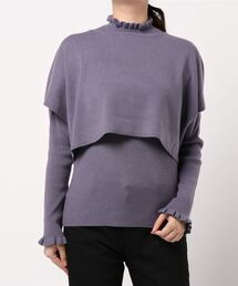 LOWRYS FARM | ｍａｎｙｗａｙフリル２Ｐニット　918228(ニット/セーター)