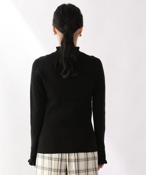 LOWRYS FARM(ローリーズファーム)の「manywayフリル2Pニット 918228(ニット/セーター・レディース・ブラック/ベージュ/パープル/グリーン・FREE)」の11枚目の写真