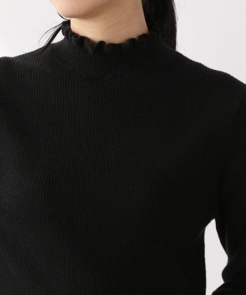 LOWRYS FARM(ローリーズファーム)の「manywayフリル2Pニット 918228(ニット/セーター・レディース・ブラック/ベージュ/パープル/グリーン・FREE)」の12枚目の写真