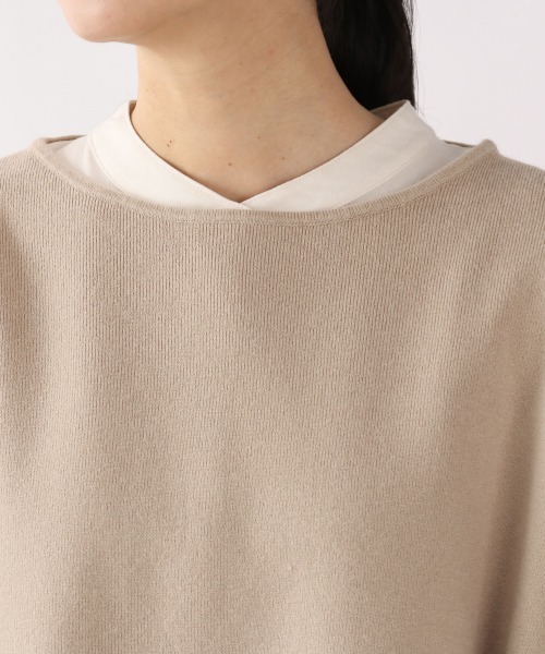 LOWRYS FARM(ローリーズファーム)の「manywayフリル2Pニット 918228(ニット/セーター・レディース・ブラック/ベージュ/パープル/グリーン・FREE)」の20枚目の写真