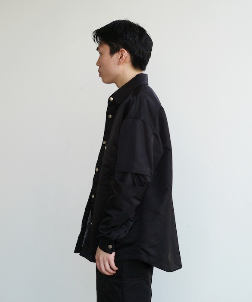 no.(ナンバー)の「「EXCLUSIVE」 no. LIMITED SHIRT BLOUSON(ブルゾン・メンズ・ブラック・S/M)」の8枚目の写真