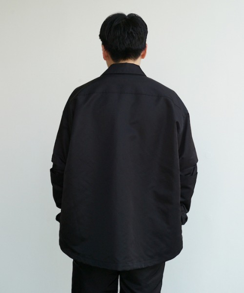 no.(ナンバー)の「「EXCLUSIVE」 no. LIMITED SHIRT BLOUSON(ブルゾン・メンズ・ブラック・S/M)」の9枚目の写真