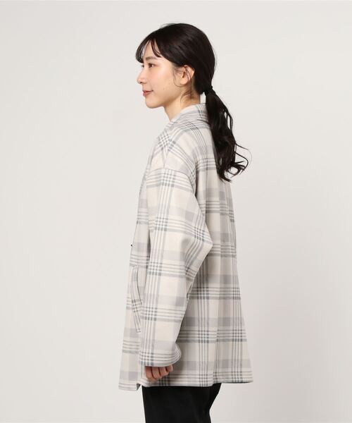 WEGO(ウィゴー)の「WEGO/ルーズテーラードジャケット(テーラードジャケット・レディース・グリーン/ホワイト系その他/ブラック・FREE)」の6枚目の写真