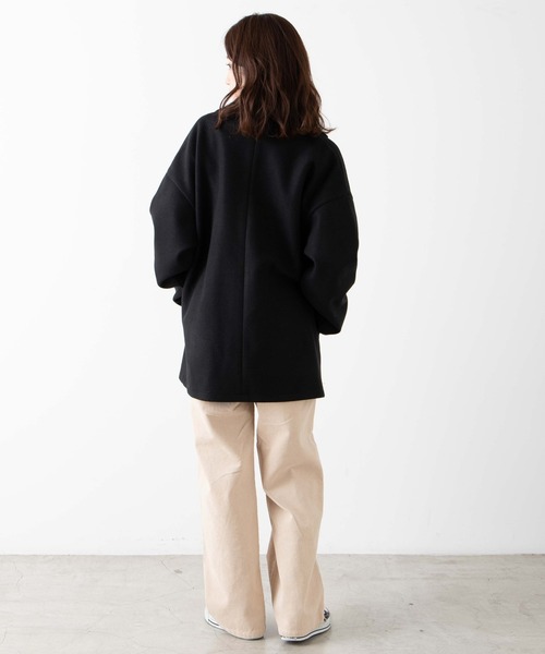 WEGO(ウィゴー)の「WEGO/ルーズテーラードジャケット(テーラードジャケット・レディース・グリーン/ホワイト系その他/ブラック・FREE)」の13枚目の写真