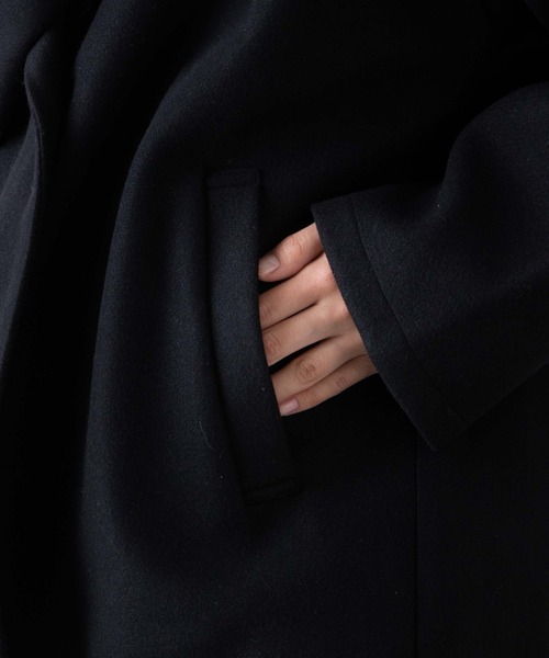 WEGO(ウィゴー)の「WEGO/ルーズテーラードジャケット(テーラードジャケット・レディース・グリーン/ホワイト系その他/ブラック・FREE)」の5枚目の写真