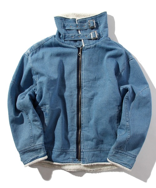 セール Inastudios Select 裏ボア デニムb 3ジャケット デニムジャケット Inastudios Zoo イーナストゥディオスズー のファッション通販 Zozotown