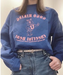 WEGO/ダボ袖グラフィックロンT