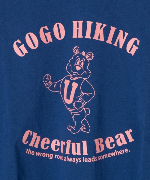 WEGO（ウィゴー）の「WEGO/ダボ袖グラフィックロンT（Tシャツ/カットソー・レディース・ブルー/ダークグリーン/パープル/スミクロ/ブラック系その他/その他1・FREE）」の15枚目の写真