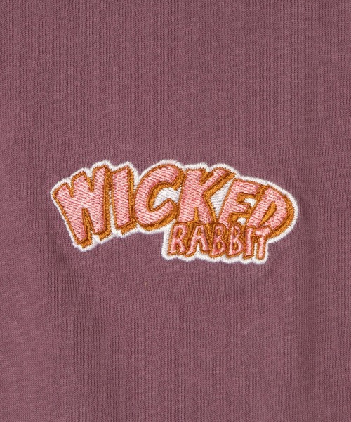 WEGO（ウィゴー）の「WEGO/ダボ袖グラフィックロンT（Tシャツ/カットソー・レディース・ブルー/ダークグリーン/パープル/スミクロ/ブラック系その他/その他1・FREE）」の11枚目の写真