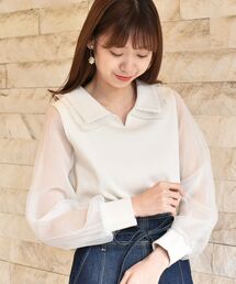 MAJESTIC LEGON | ガーリーハーモニートップス(Tシャツ/カットソー)