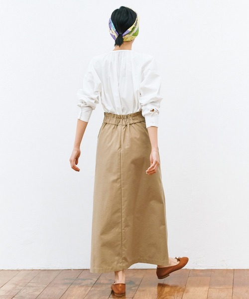 avecmoi(アヴェクモワ)の「【佐藤かなさんプロデュース】 アヴェクモワ スモックトップス〈ホワイト〉(シャツ/ブラウス・レディース・ホワイト・1/2)」の3枚目の写真
