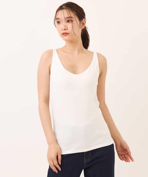 カップ付インナー ブラトップタンクトップ Tシャツ カットソー A V V アーヴェヴェ のファッション通販 Zozotown