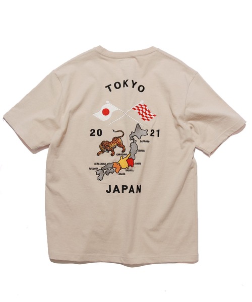 VANS（バンズ）の「VANS/ヴァンズ TOKYO SOUVENIR S/S TEE 半袖Tシャツ（Tシャツ/カットソー・メンズ・ホワイト/ベージュ/カーキ/ブラック・L/XL/M）」の6枚目の写真