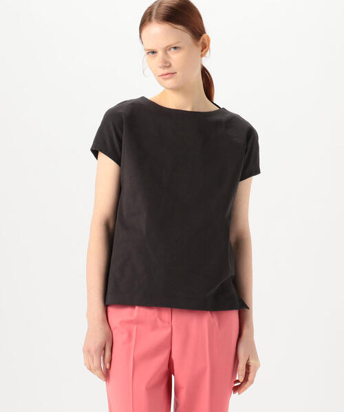 TOMORROWLAND collection フレンチスリーブTシャツ 2枚組 スーピマコットンジャージー フレンチスリーブプルオーバー（T
