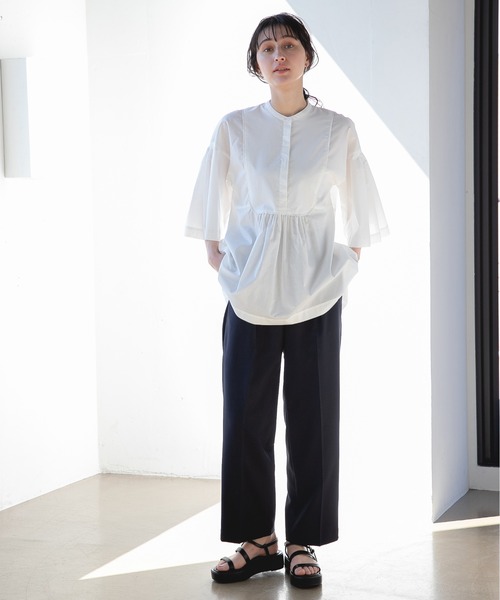 A part by（アパートバイ）の「Fレザーアツゾコサンダル　938712（サンダル・レディース・ブラック/ベージュ・MEDIUM/LARGE）」の13枚目の写真