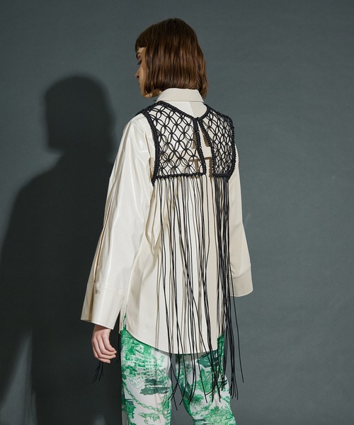 MUSUBIフリンジトップス（ベスト）｜UNITED TOKYO（ユナイテッド