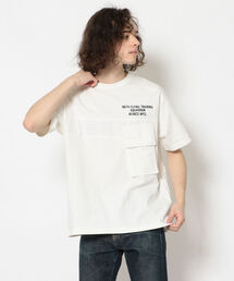 AVIREX | フェードウォッシュ ミリタリーポケットＴシャツ FADE WASH MILITARY POCKET T-SHIRT/AVIREX/アヴィレックス(Tシャツ/カットソー)