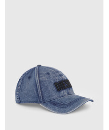 DIESEL | メンズ キャップ デニム エンブロイダリー ロゴ(キャップ)