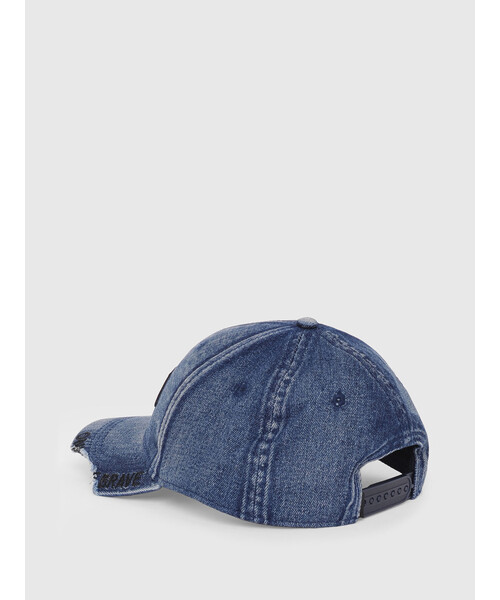DIESEL（ディーゼル）の「メンズ キャップ デニム エンブロイ